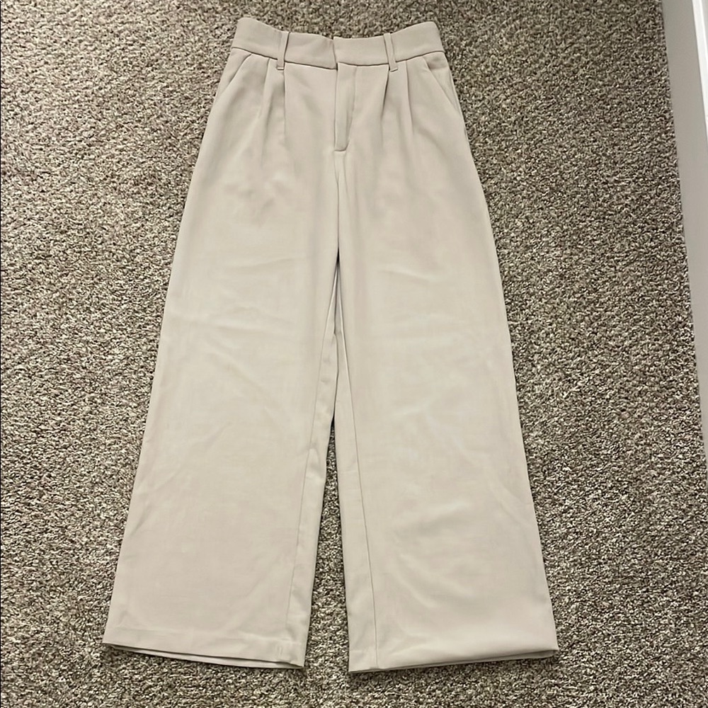 Abercrombie & Fitch Tailored Wide Leg Pants Trousers Women’s Size Small